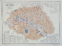 Plan-omnibus de Paris, 1855-Ehrard et Guillaume Regamey-Laminated Giclee Print