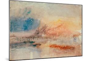 Ehrenbreitstein, 1841-J M W Turner-Mounted Giclee Print