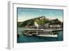 Ehrenbreitstein Koblenz, Dampfer Auf Dem Rhein, Burg-null-Framed Giclee Print