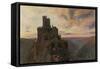 Ehrenburg on the Mosel-Alfred William Hunt-Framed Stretched Canvas