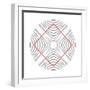 Ehrenstein Illusion, Square In Circles-Science Photo Library-Framed Premium Photographic Print