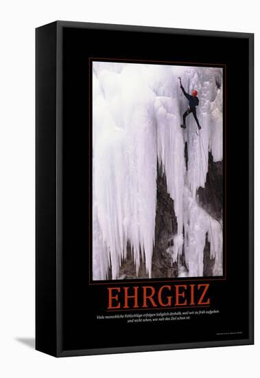 Ehrgeiz (German Translation)-null-Framed Stretched Canvas