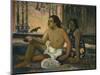 Eiaha Ohipa (Not Working), 1896-Paul Gauguin-Mounted Giclee Print