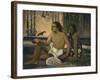 Eiaha Ohipa (Not Working), 1896-Paul Gauguin-Framed Giclee Print