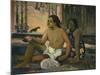 Eiaha Ohipa (Not Working), 1896-Paul Gauguin-Mounted Giclee Print