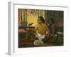 Eiahe Ohipa-Do not work. Tahitians in a room,1896. Canvas,65 x 75 cm Inv.3267.-Paul Gauguin-Framed Giclee Print