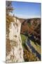 Eichfelsen Rock and Danube Valley in Autumn-Markus-Mounted Photographic Print