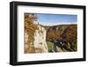 Eichfelsen Rock and Danube Valley in Autumn-Markus-Framed Photographic Print