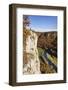 Eichfelsen Rock and Danube Valley in Autumn-Markus-Framed Photographic Print