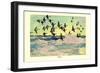 Eiders-Frank Weston Benson-Framed Art Print