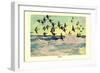 Eiders-Frank Weston Benson-Framed Art Print