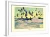 Eiders-Frank Weston Benson-Framed Art Print