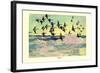 Eiders-Frank Weston Benson-Framed Art Print