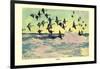 Eiders-Frank Weston Benson-Framed Art Print