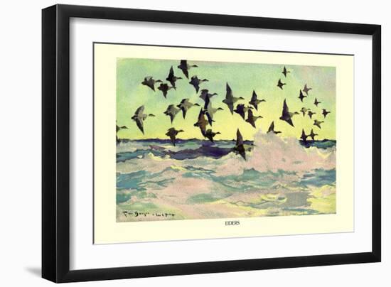 Eiders-Frank Weston Benson-Framed Art Print