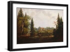 Eidsvoll building-Peder Balke-Framed Giclee Print