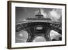 Eiffel 7 BW-Chris Bliss-Framed Photographic Print