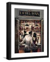 Eiffel Bar-Brent Heighton-Framed Art Print