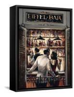 Eiffel Bar-Brent Heighton-Framed Stretched Canvas