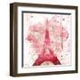 Eiffel Bloom-OnRei-Framed Art Print