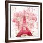 Eiffel Bloom-OnRei-Framed Art Print