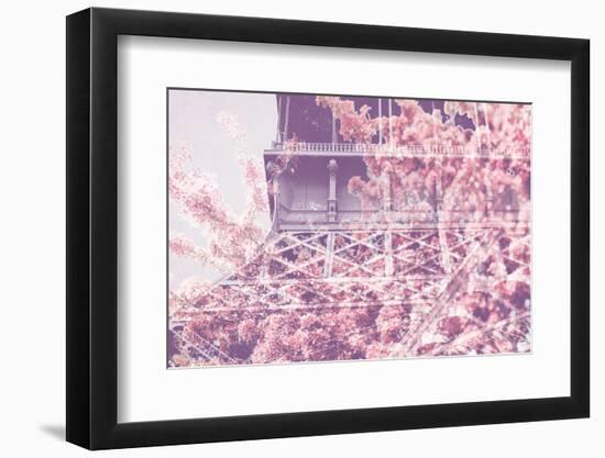 Eiffel Blossoms-Tracey Telek-Framed Photographic Print