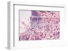 Eiffel Blossoms-Tracey Telek-Framed Photographic Print