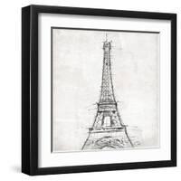 Eiffel Close-OnRei-Framed Art Print