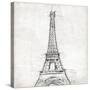 Eiffel Close-OnRei-Stretched Canvas