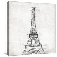Eiffel Close-OnRei-Stretched Canvas