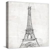 Eiffel Close-OnRei-Stretched Canvas