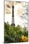 Eiffel Flowers-Philippe Hugonnard-Mounted Giclee Print
