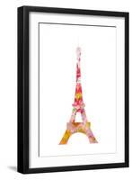 Eiffel Flowers-Kimberly Allen-Framed Art Print