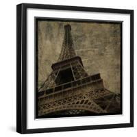 Eiffel II-John W Golden-Framed Giclee Print