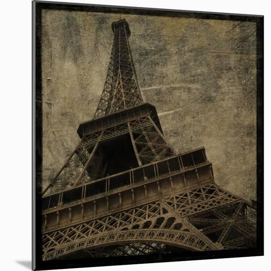 Eiffel II-John W Golden-Mounted Giclee Print