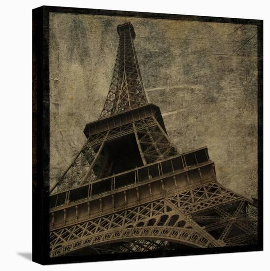 Eiffel II-John W Golden-Stretched Canvas