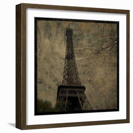 Eiffel III-John W Golden-Framed Giclee Print