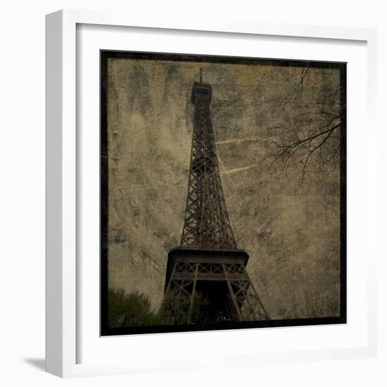 Eiffel III-John W Golden-Framed Giclee Print
