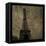 Eiffel III-John W Golden-Framed Stretched Canvas