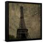 Eiffel III-John W Golden-Framed Stretched Canvas