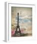 Eiffel in Rose Sky-null-Framed Art Print