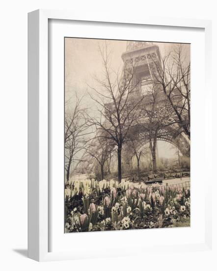 Eiffel in Springtime-Dawne Polis-Framed Art Print