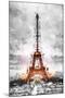 Eiffel Je t'aime II - In the Style of Oil Painting-Philippe Hugonnard-Mounted Giclee Print