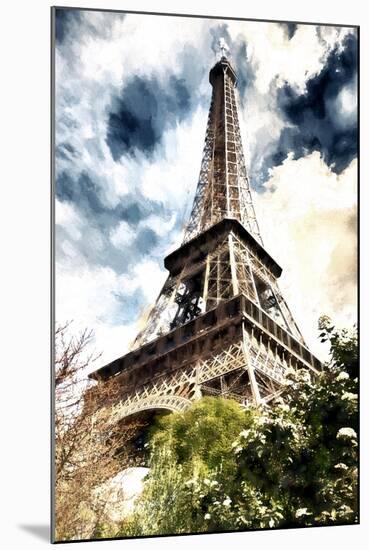 Eiffel Paris-Philippe Hugonnard-Mounted Giclee Print