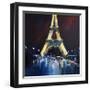 Eiffel Rain-Craig Trewin Penny-Framed Art Print