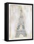 Eiffel Scroll-Pamela Varacek-Framed Stretched Canvas