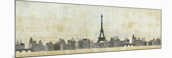 Eiffel Skyline-Avery Tillmon-Mounted Premium Giclee Print