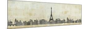 Eiffel Skyline-Avery Tillmon-Mounted Premium Giclee Print