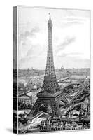 Eiffel Tower, 1889 Universal Exposition-Science Photo Library-Stretched Canvas
