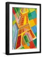 Eiffel Tower, 1926-Robert Delaunay-Framed Premium Giclee Print